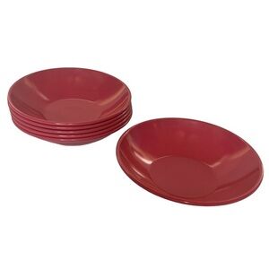 Vintage Pink Stetson Melamine desert bowls set of 6